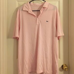 Vineyard Vines Pink Polo L